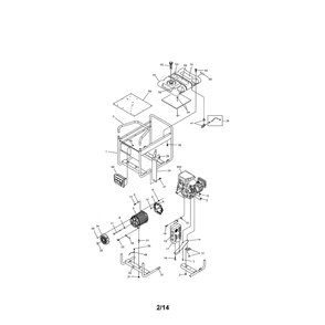Main Unit Diagram and Parts List for 030430  Briggs and Stratton Generator